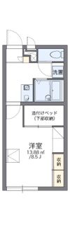 レオパレスすなたの間取り画像