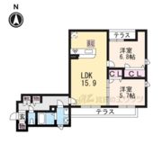 シャーメゾン狛田の間取り画像