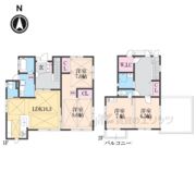 俵口町498-5貸家の間取り画像
