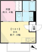 Mメゾン上野桜木の間取り画像