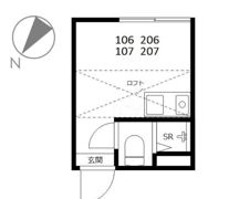 Decor Maison 中目黒の間取り画像