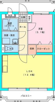 i-serene大橋の間取り画像