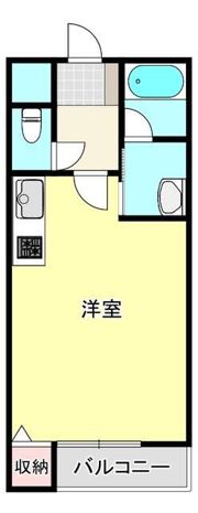 クオリティマンション大橋の間取り画像