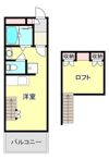 セイラBOX中豊岡Ⅰの間取り画像