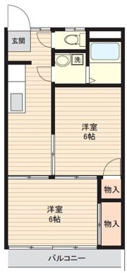 ロゼッタ鴻巣の間取り画像