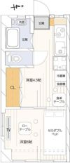 コーポ麹町の間取り画像