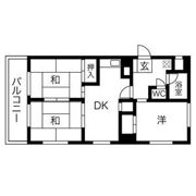 コーポひら野の間取り画像