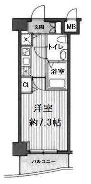 グランド・ガーラ西麻布の間取り画像
