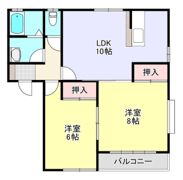 ビューパレスの間取り画像