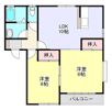 ビューパレスの間取り画像