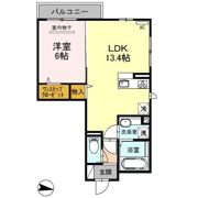 ビーグルテラス Bの間取り画像