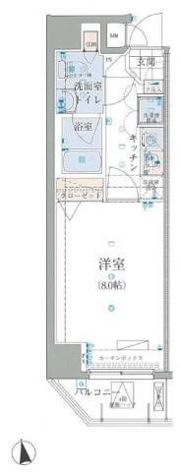 リヴシティ新御徒町の間取り画像