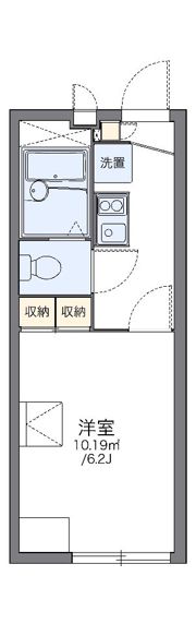 レオパレス沢上の間取り画像