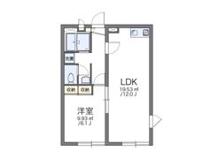 レオパレス一番の間取り画像
