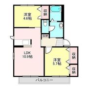 ルミエールⅢの間取り画像