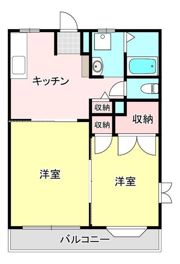 ル・シェルAの間取り画像