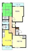 落合マンションの間取り画像