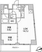 リテラス南千住サウスの間取り画像