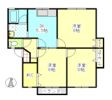 R's Court （アールズコート）の間取り画像