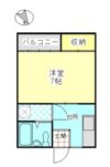 コーポフレンドの間取り画像