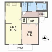 ミナミガーデンハイツⅡの間取り画像
