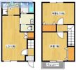 リバージュ青山東の間取り画像