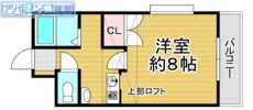 ロイヤルステーションビレッジAの間取り画像