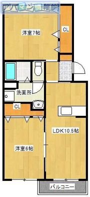 マンショングスクの間取り画像