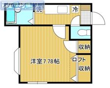 メゾンド・プルネールBの間取り画像
