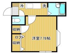 メゾンド・プルネールBの間取り画像