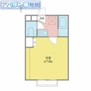 アップフロント坂井東Ⅱの間取り画像