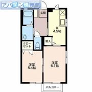 パークサイド蓮の間取り画像