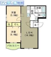 ヴェルヴェナー平島の間取り画像