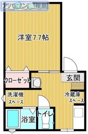 ヴィラサンタモニカBの間取り画像