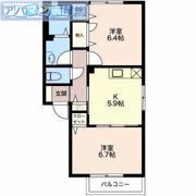 ウイステリアBの間取り画像
