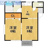 エメラルパークⅡの間取り画像