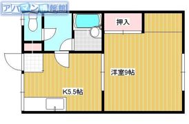 コーポ田中の間取り画像