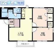 ピリカ Bの間取り画像