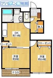 スローモーションの間取り画像