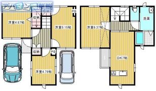 イステート・I新通B棟の間取り画像