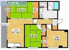 第2スカイマンション青嵐の間取り画像