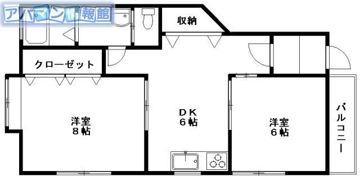 コベントガーデンの間取り画像