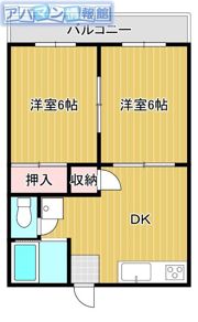 ハイツシャンポールBの間取り画像