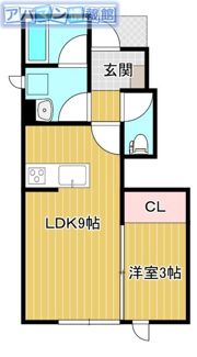 CIEL TERAOの間取り画像