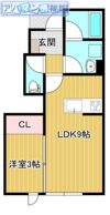 CIEL TERAOの間取り画像