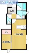 CIEL TERAOの間取り画像