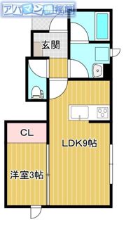 CIEL TERAOの間取り画像