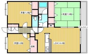 オーパスアレイの間取り画像