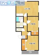 ベルローズの間取り画像