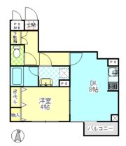 ライオンズマンション高田の間取り画像